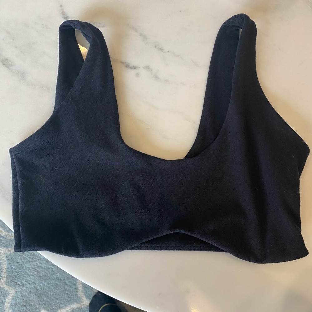 Joah Brown black contour bra.